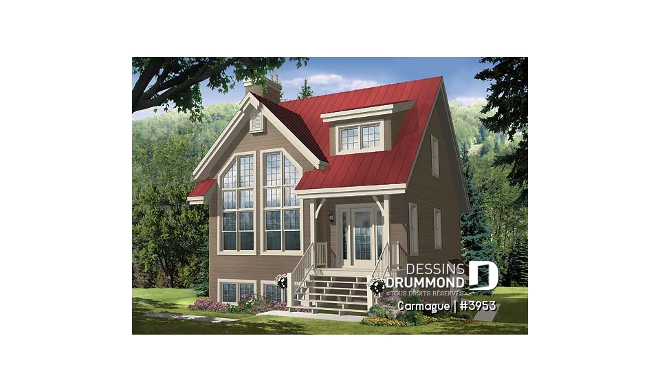 Vue avant - MODÈLE DE BASE - Carmague