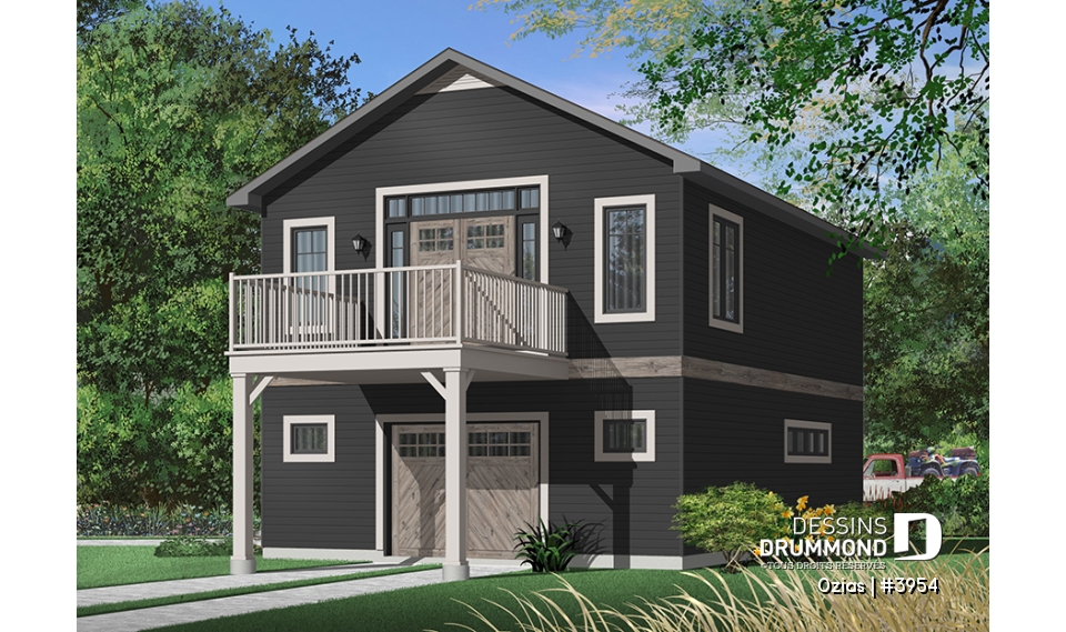 Version couleur no. 1 - Vue arrière - Ozias