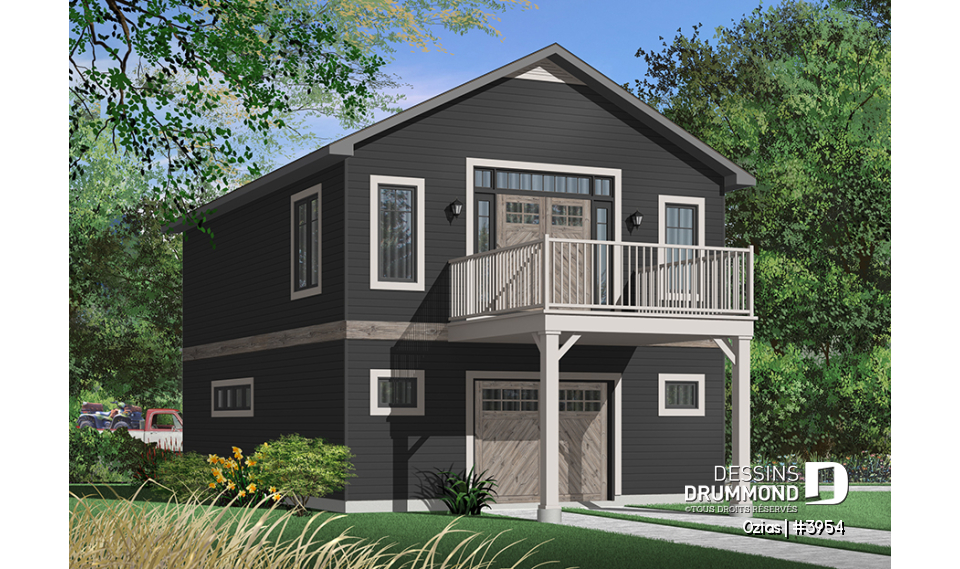 Version couleur no. 1 - Vue arrière - Ozias