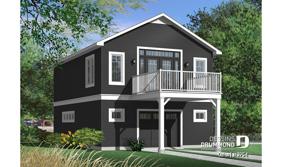 Version couleur no. 2 - Vue arrière - Ozias