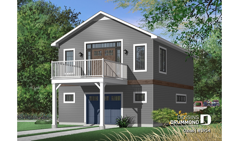 Version couleur no. 3 - Vue arrière - Ozias