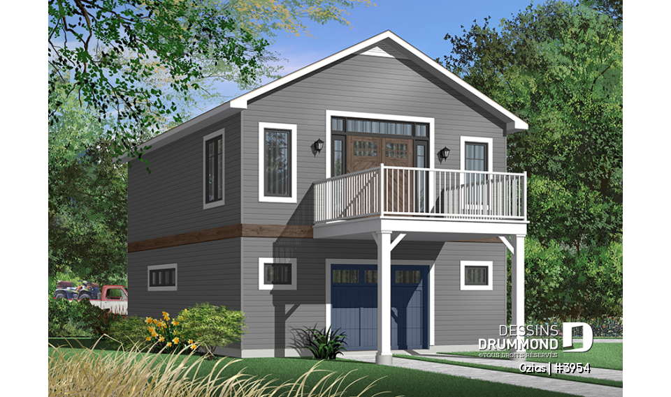 Version couleur no. 3 - Vue arrière - Ozias