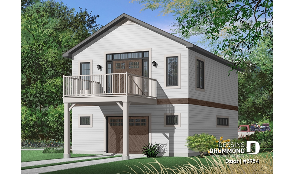 Version couleur no. 4 - Vue arrière - Ozias