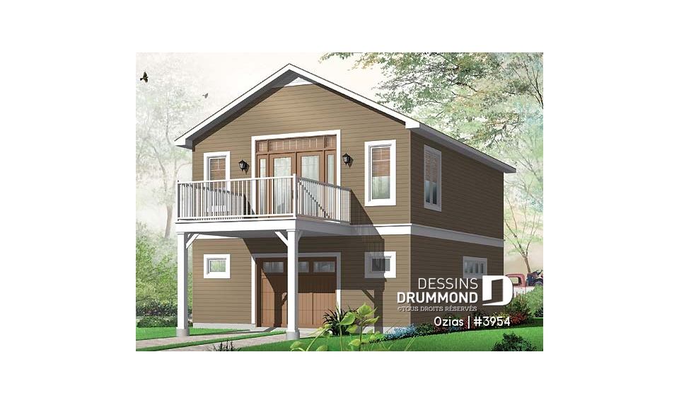 Vue arrière – Modèle ORIGINAL - Ozias