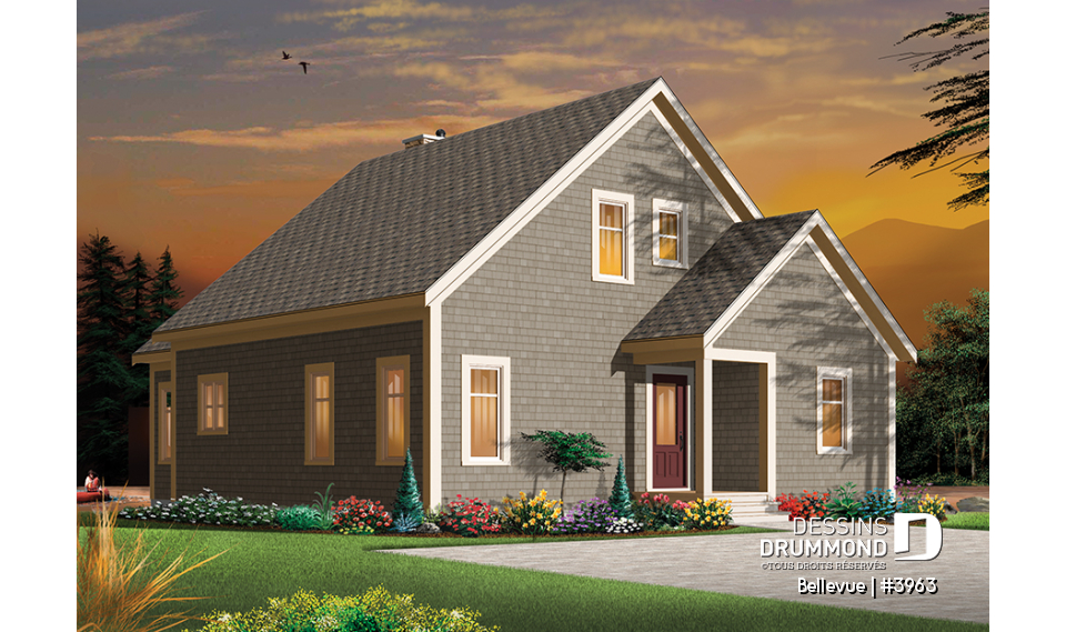 Vue avant - MODÈLE DE BASE - Bellevue