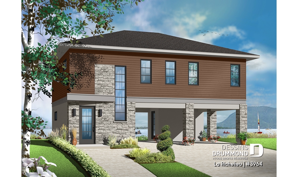 Vue avant - MODÈLE DE BASE - La Richelieu