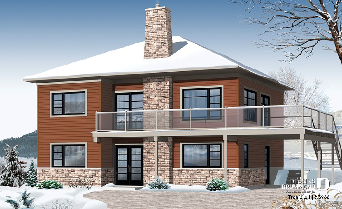Version couleur no. 1 - Vue avant - Tremblant