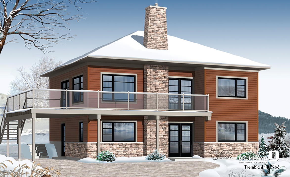 Version couleur no. 1 - Vue avant - Tremblant