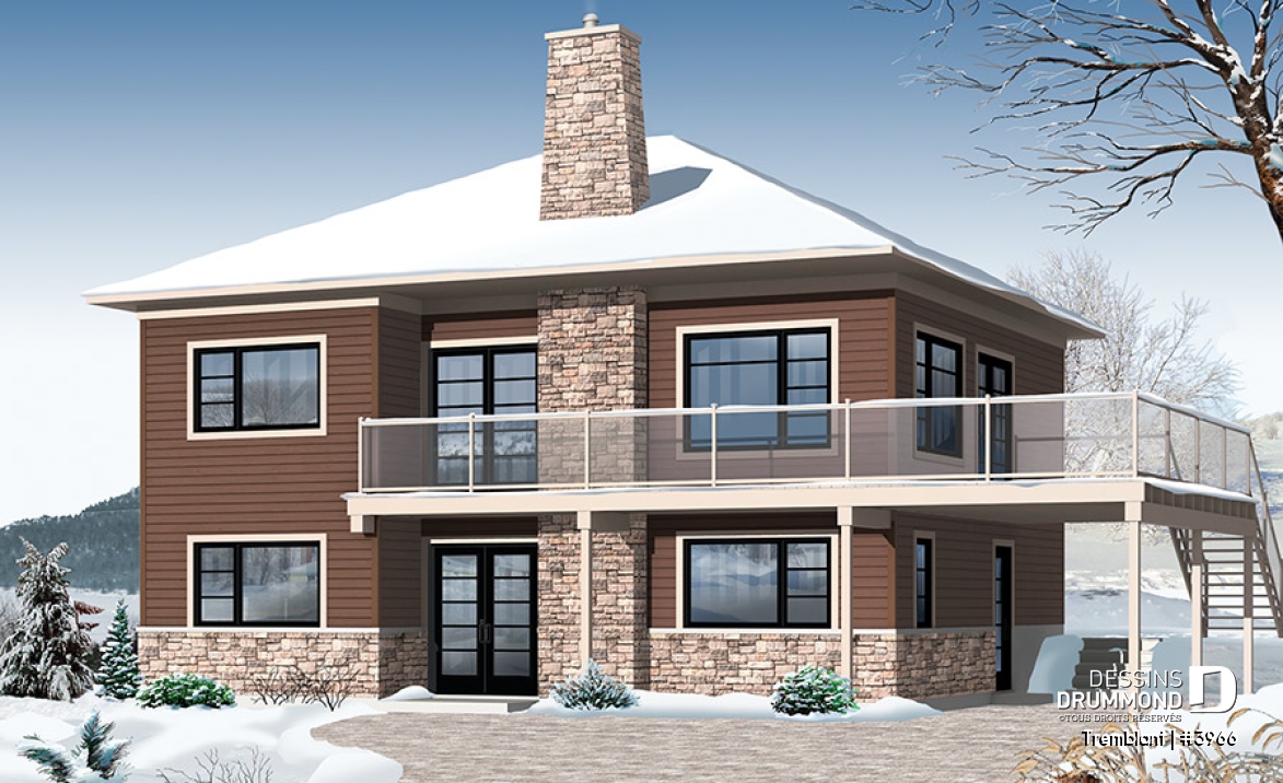 Vue avant - MODÈLE DE BASE - Tremblant
