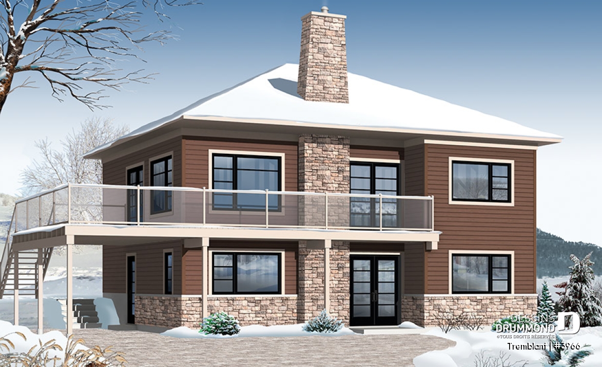 Vue avant - MODÈLE DE BASE - Tremblant