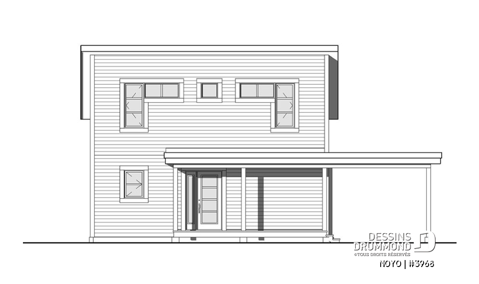 Élévation avant - NOYO