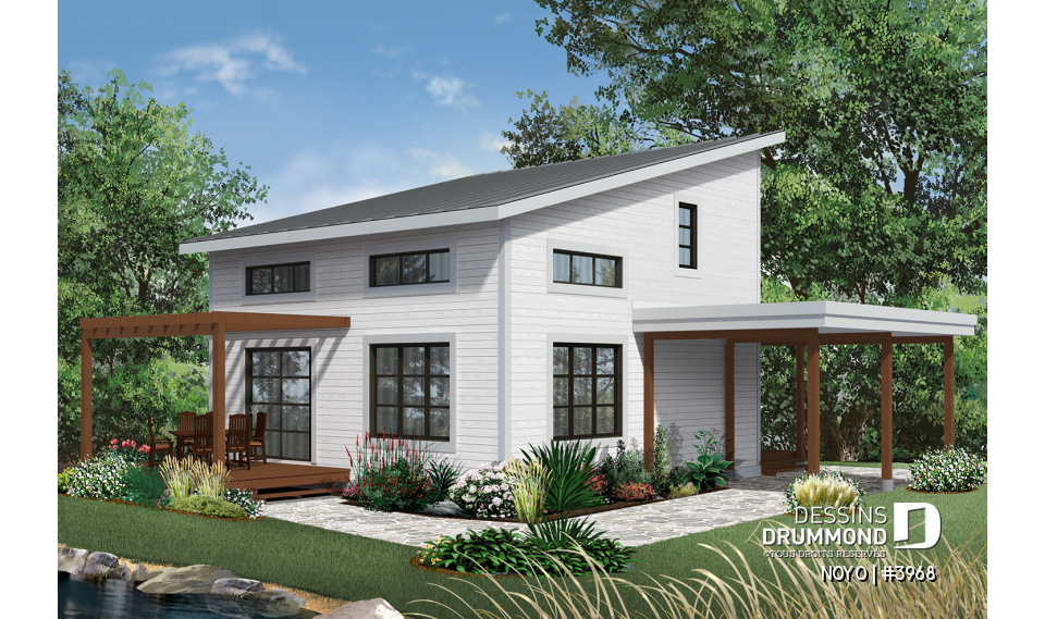 Version couleur no. 1 - Vue arrière - NOYO