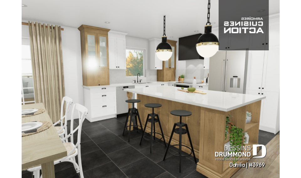 Vue intérieure - Dahilia