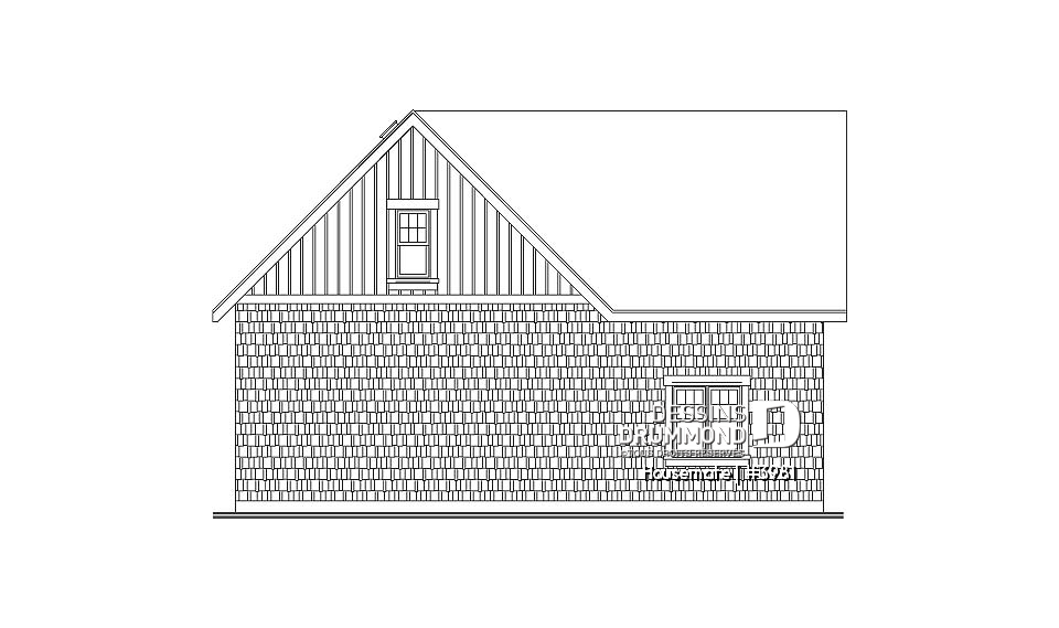 Élévation arrière - Housemate