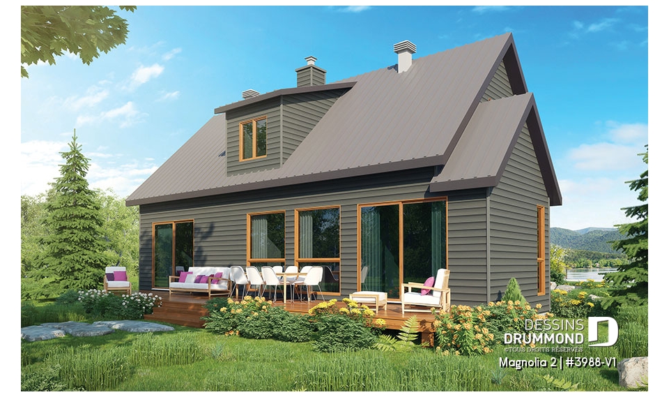 Version couleur no. 2 - Vue arrière - Magnolia 2