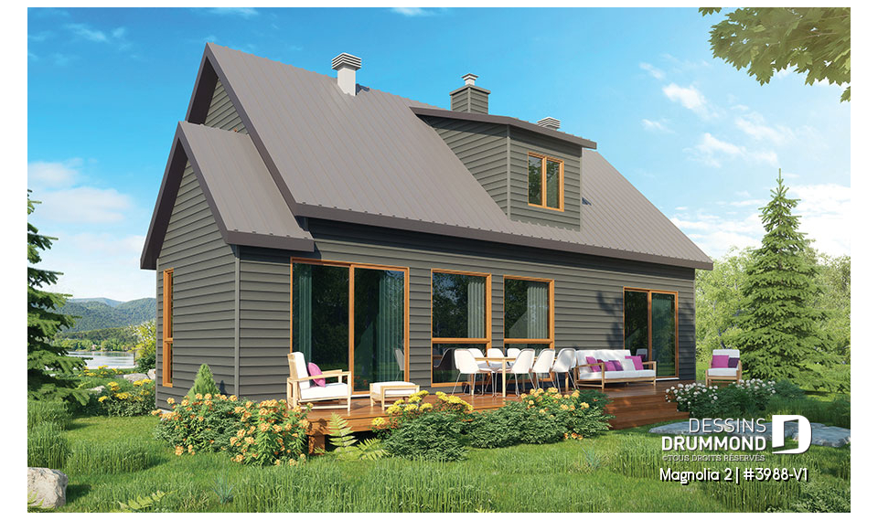 Version couleur no. 2 - Vue arrière - Magnolia 2