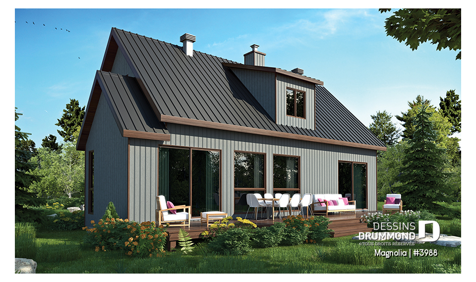 Version couleur no. 2 - Vue arrière - Magnolia