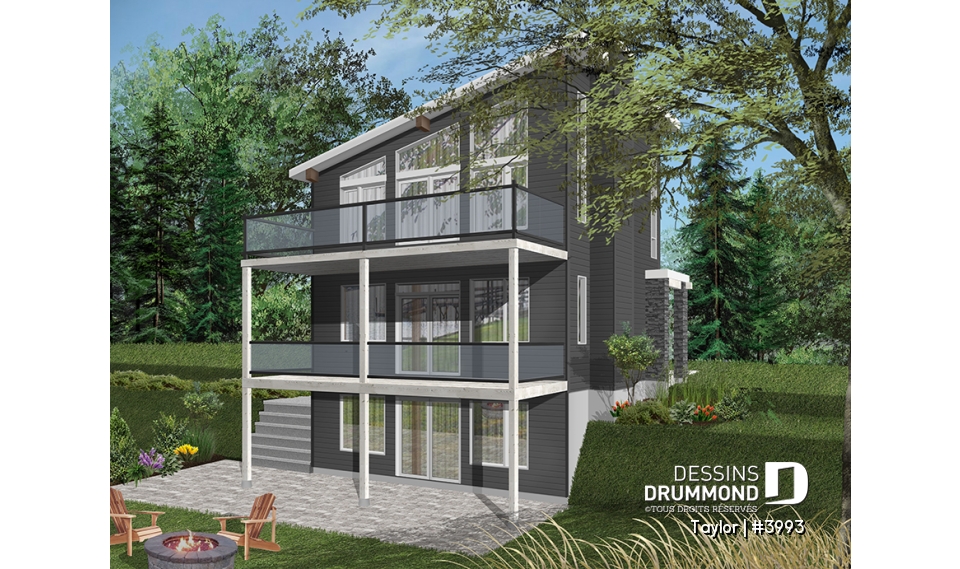 Version couleur no. 3 - Vue arrière - Taylor