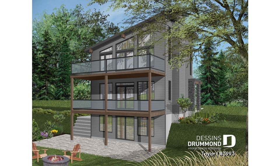 Version couleur no. 5 - Vue arrière - Taylor