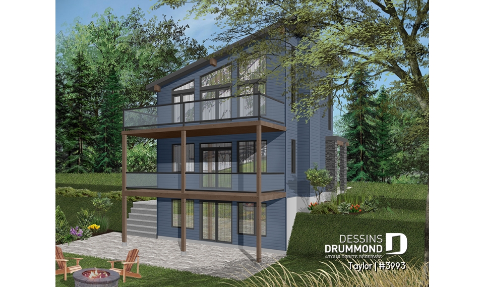 Version couleur no. 7 - Vue arrière - Taylor