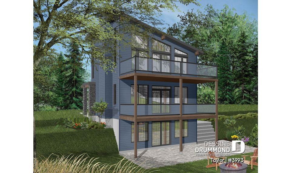 Version couleur no. 7 - Vue arrière - Taylor