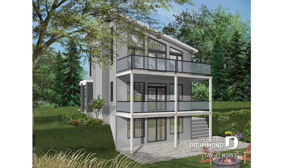 Version couleur no. 8 - Vue arrière - Taylor