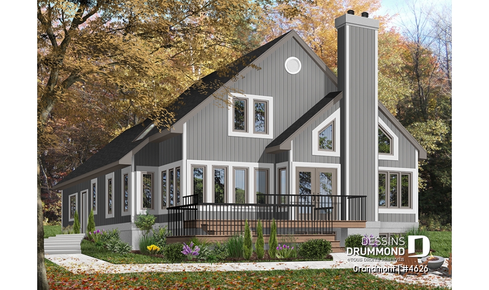 Version couleur no. 4 - Vue arrière - Grandmont