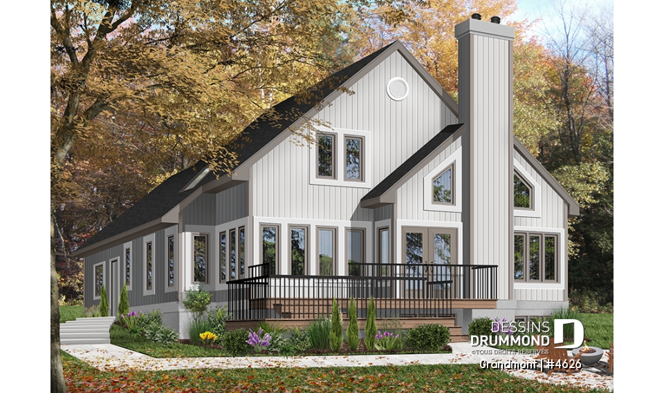 Version couleur no. 5 - Vue arrière - Grandmont