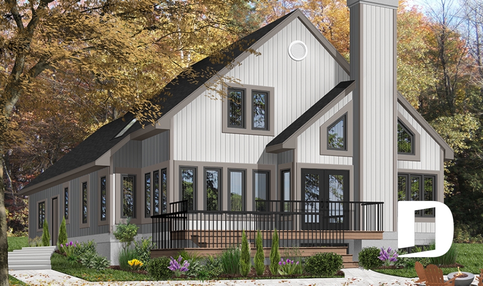 Version couleur no. 6 - Vue arrière -  - Grandmont