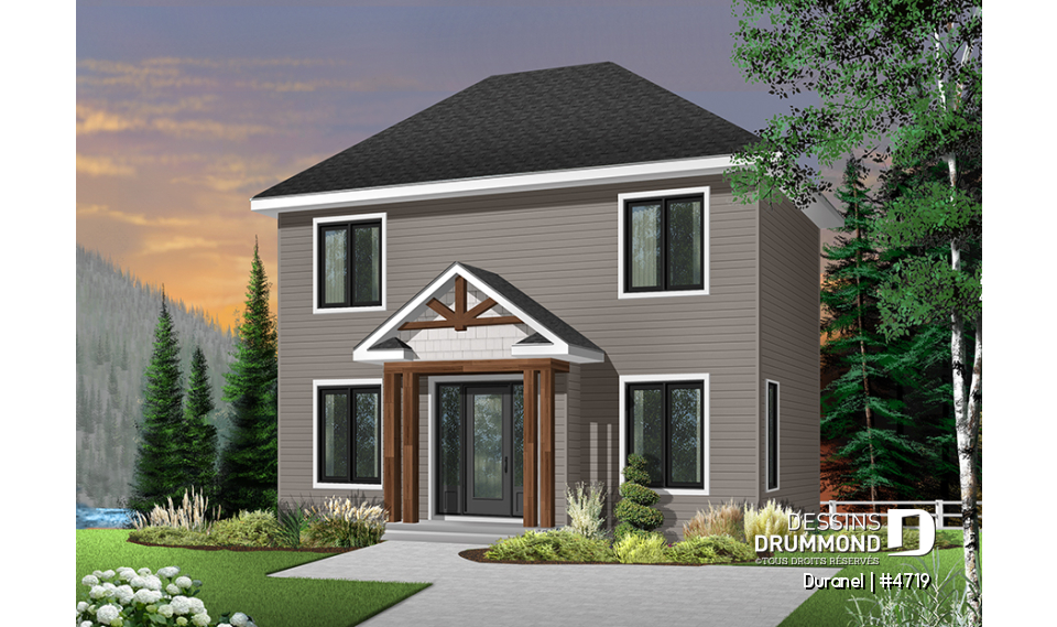 Version couleur no. 1 - Vue avant - Duranel