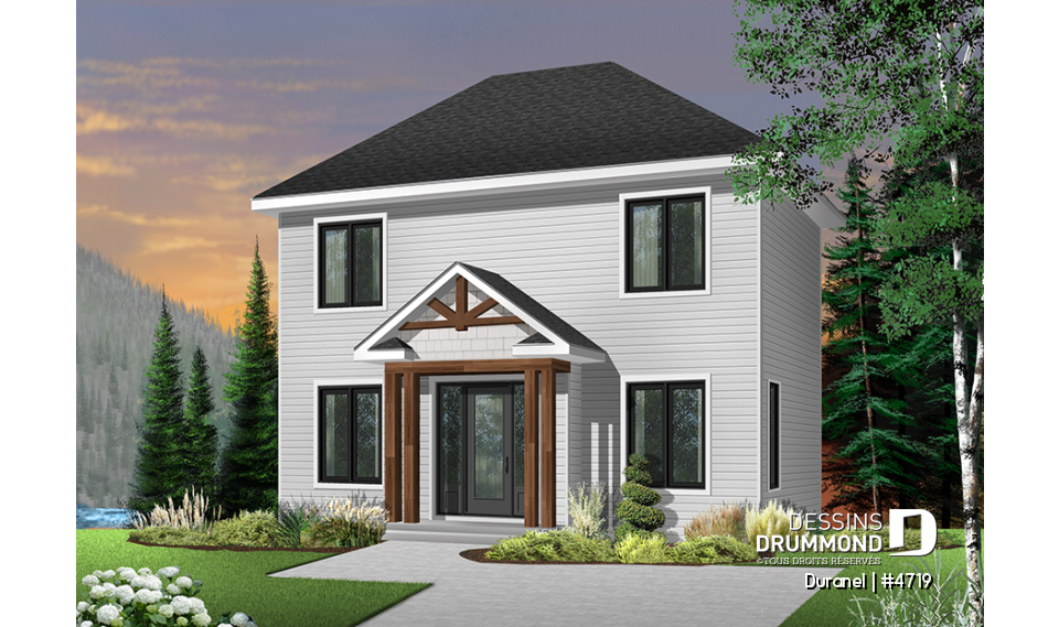 Version couleur no. 2 - Vue avant - Duranel