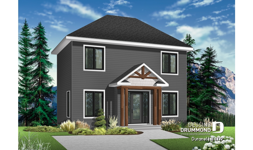 Version couleur no. 4 - Vue avant - Duranel