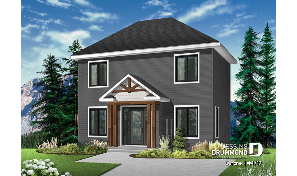 Version couleur no. 4 - Vue avant - Duranel