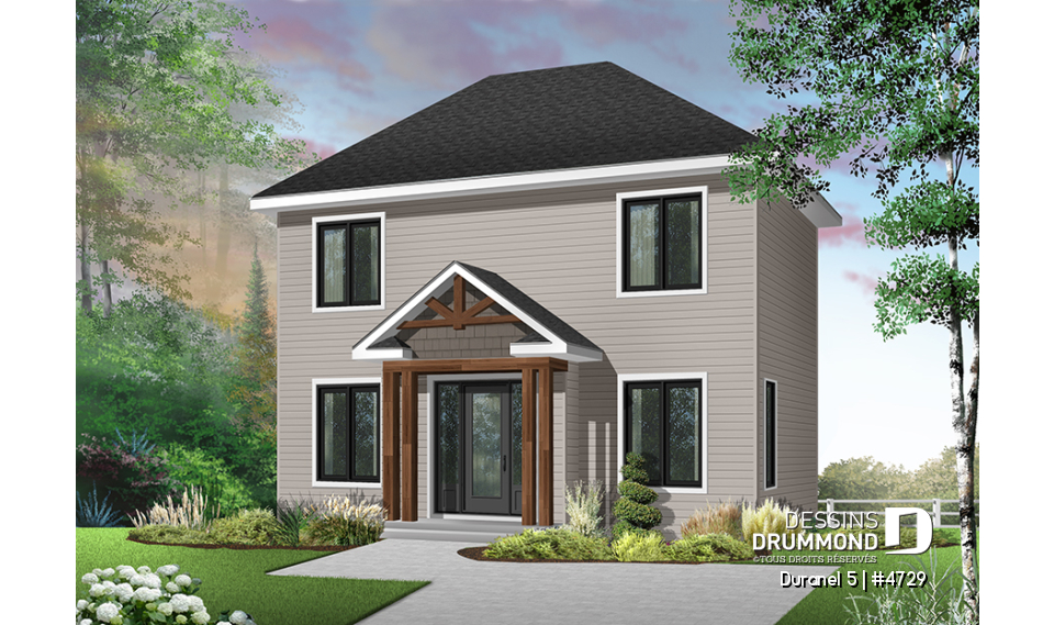 Version couleur no. 2 - Vue avant - Duranel 5