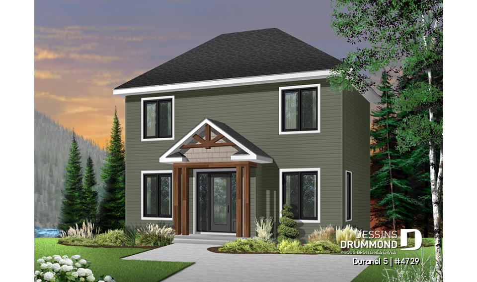 Version couleur no. 5 - Vue avant - Duranel 5