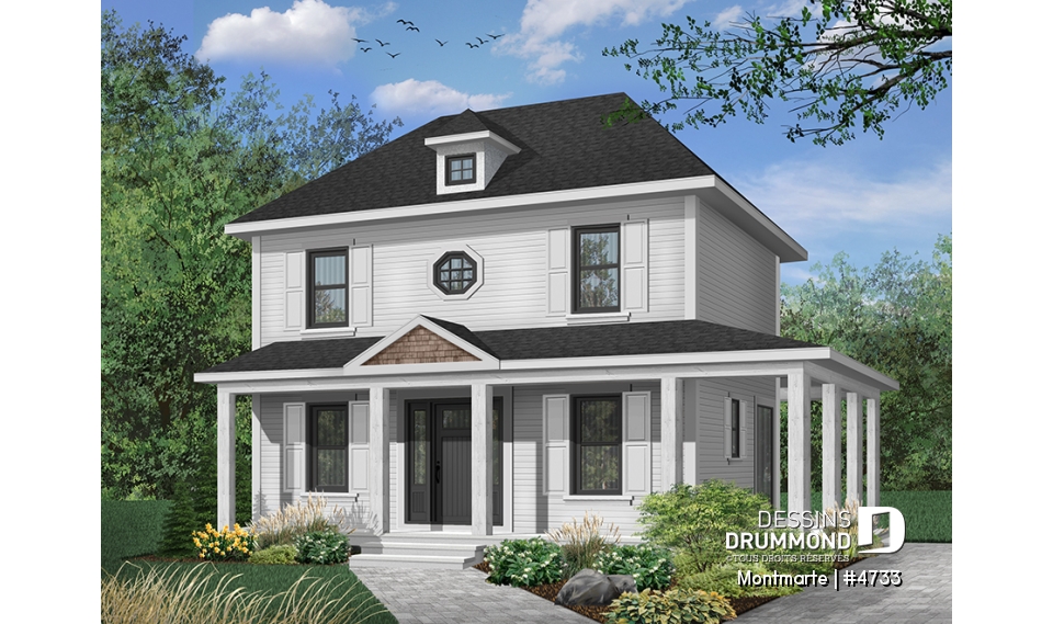 Vue avant - MODÈLE DE BASE - Montmarte