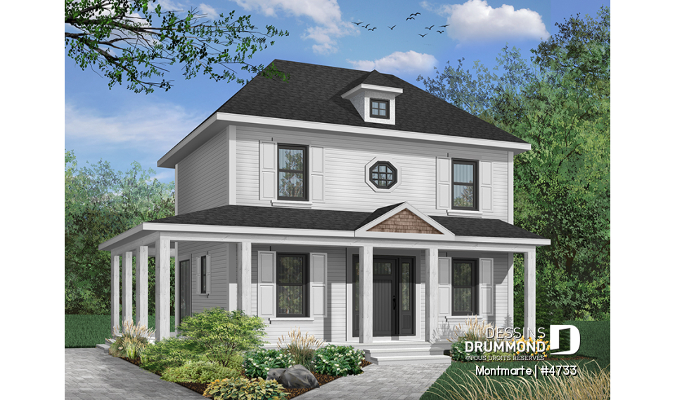 Vue avant - MODÈLE DE BASE - Montmarte