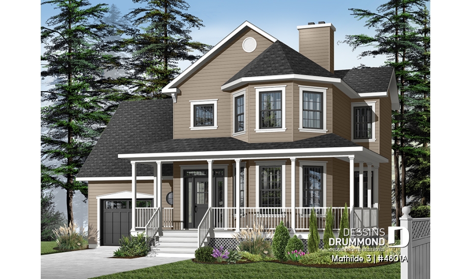 Version couleur no. 1 - Vue avant - Mathilde 3