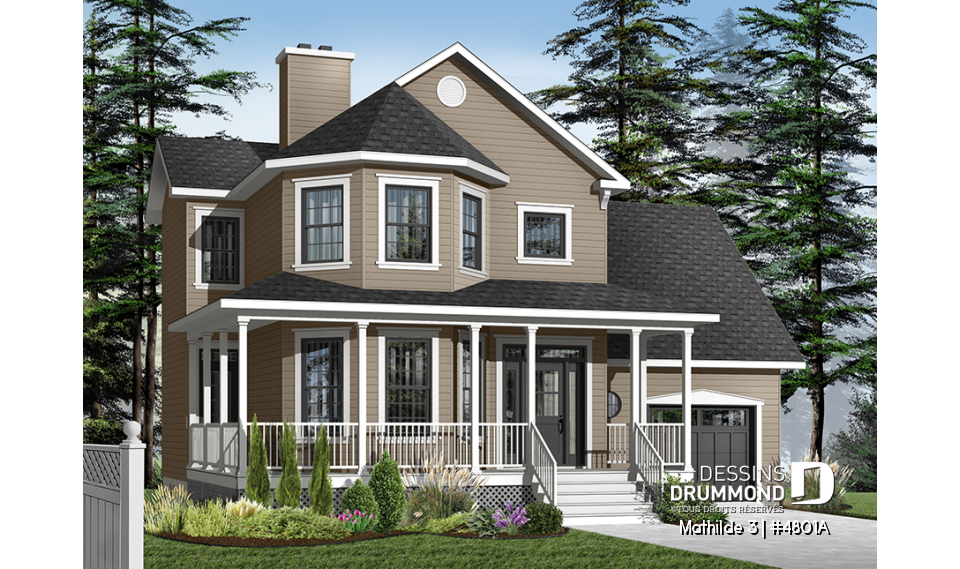 Version couleur no. 1 - Vue avant - Mathilde 3