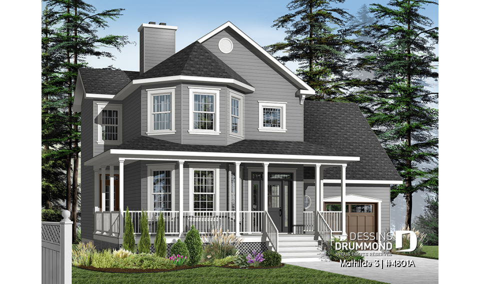 Version couleur no. 2 - Vue avant - Mathilde 3