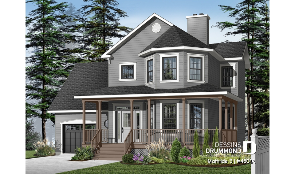 Version couleur no. 3 - Vue avant - Mathilde 3