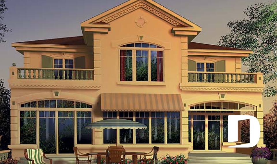 Vue arrière - MODÈLE DE BASE -  - La Jolla 2