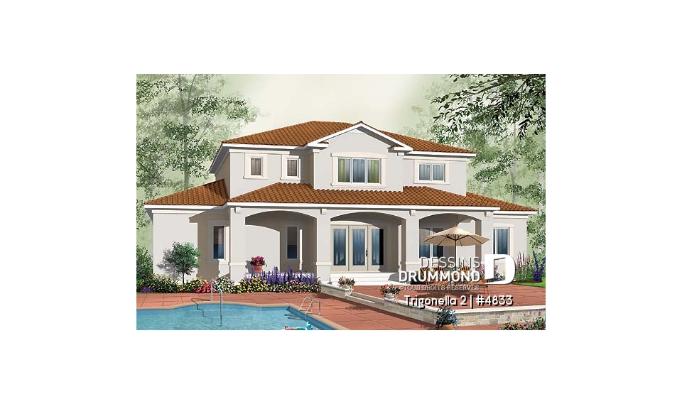 Vue arrière - MODÈLE DE BASE - Trigonella 2