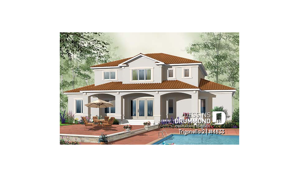 Vue arrière - MODÈLE DE BASE - Trigonella 2