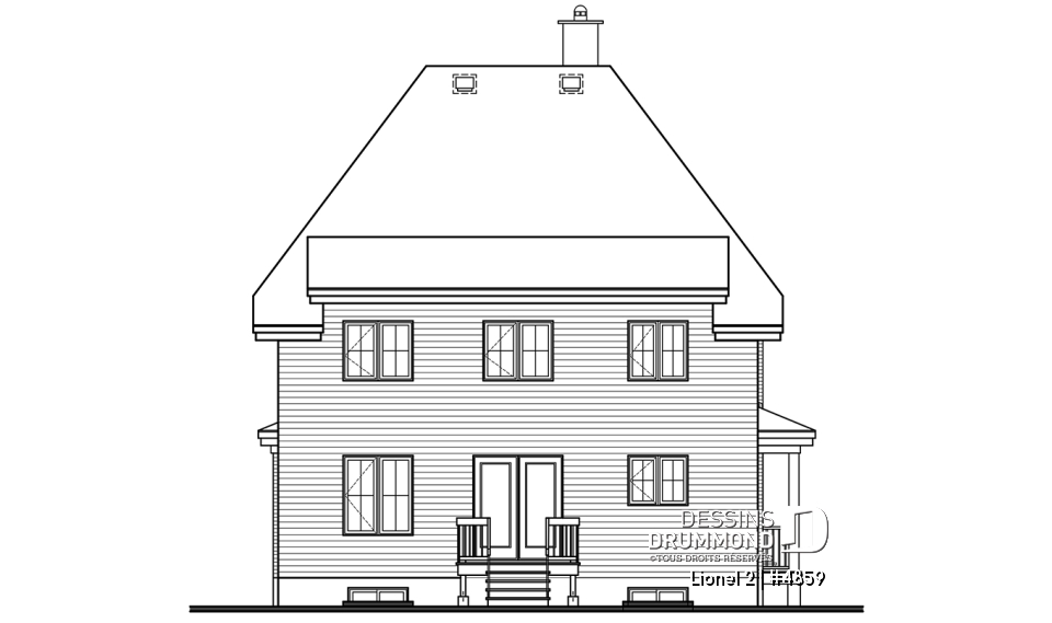 Élévation arrière - Lionel 2