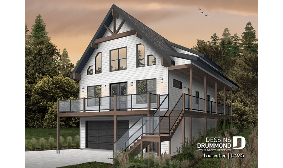 Version couleur no. 1 - Vue avant - Laurentien