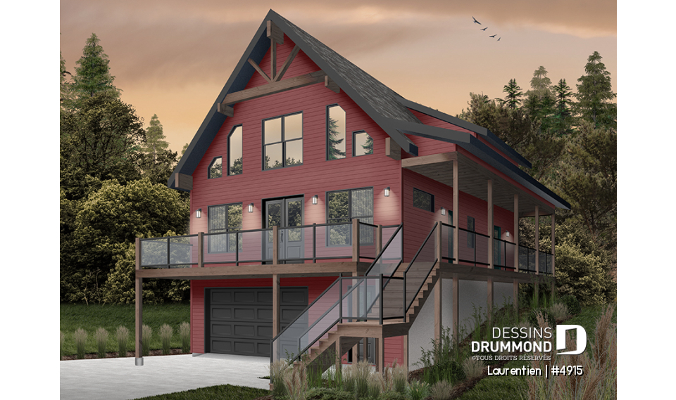 Version couleur no. 6 - Vue avant - Laurentien