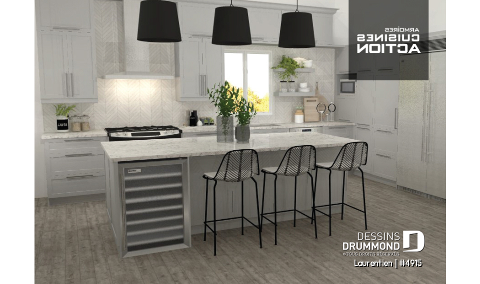 Vue avant - MODÈLE DE BASE - Laurentien