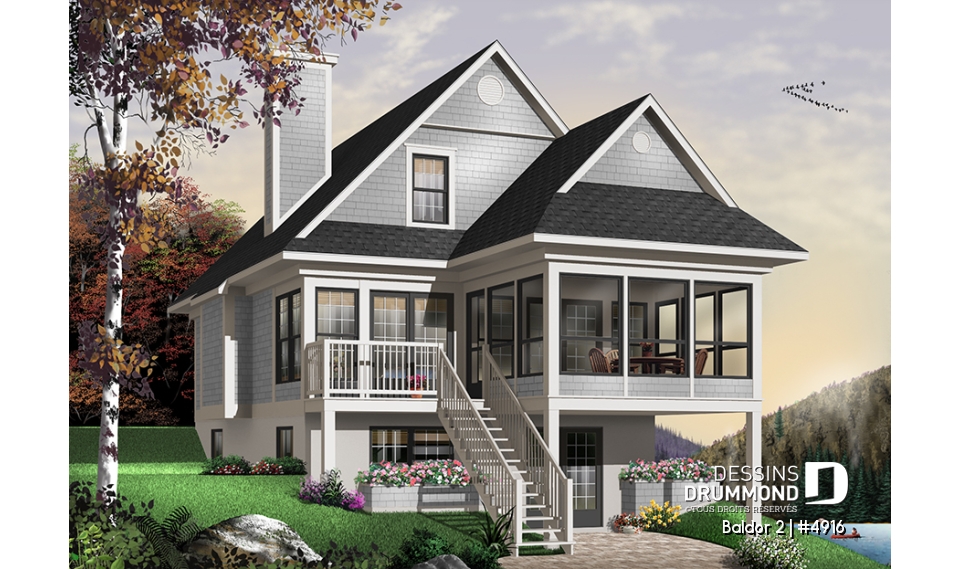 Version couleur no. 9 - Vue arrière - Baldor 2