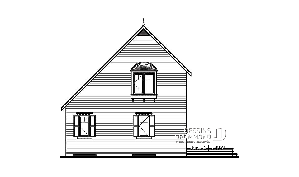 Élévation arrière - Joice 2